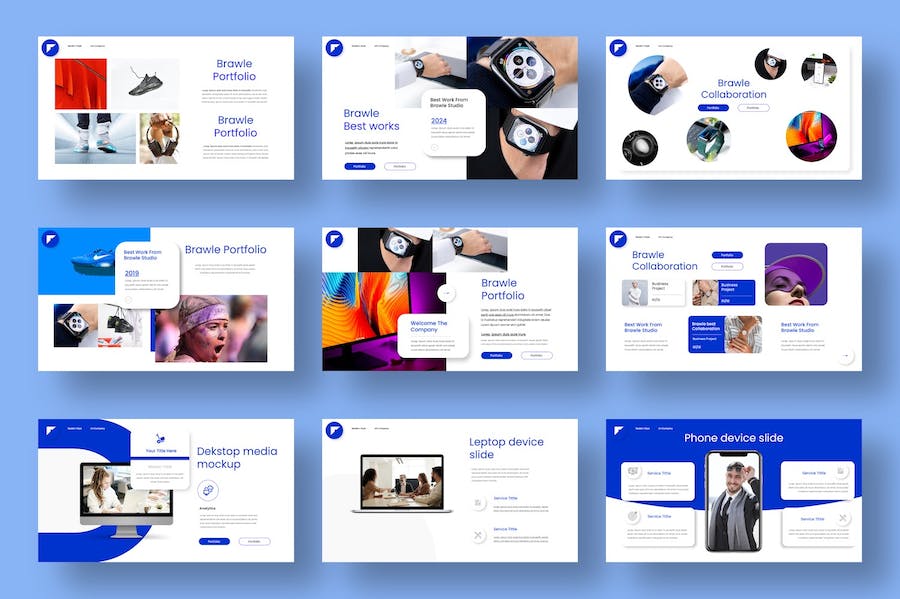 企业产品服务商务营销方案Keynote模板 - PPT派