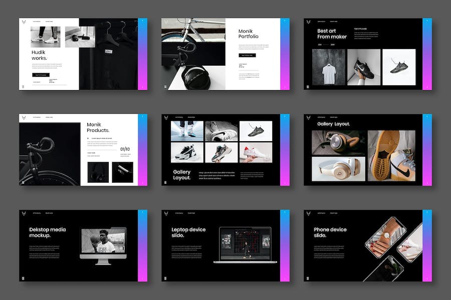 商务项目展示工作汇报Keynote模板 - PPT派