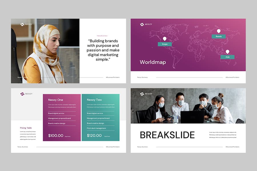 商业融资路演推介方案展示PPT模板 - PPT派