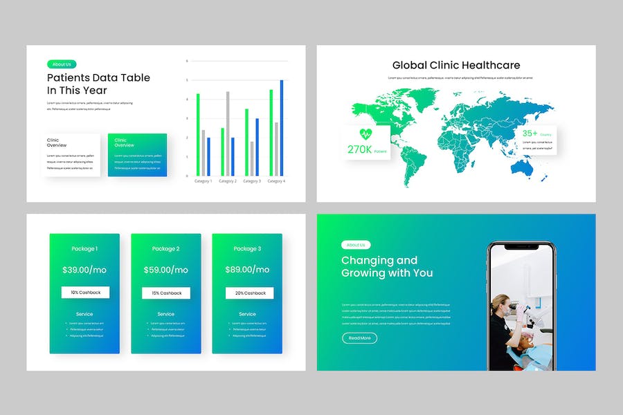 医疗医院健康管理服务介绍Keynote模板 - PPT派