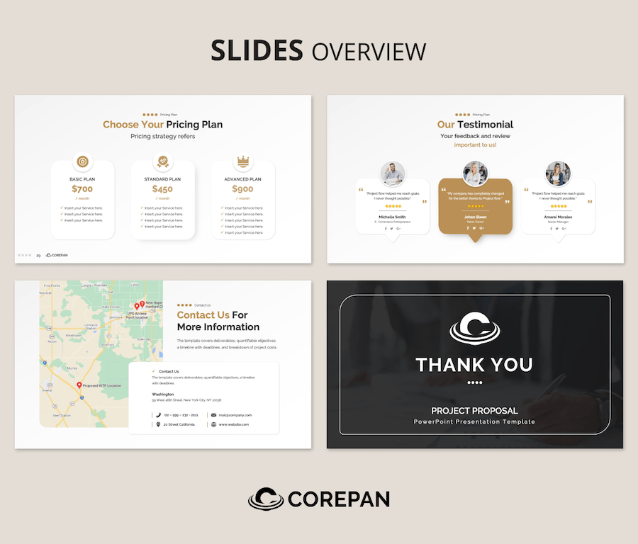 专业项目提案商务汇报PPT模板 - PPT派