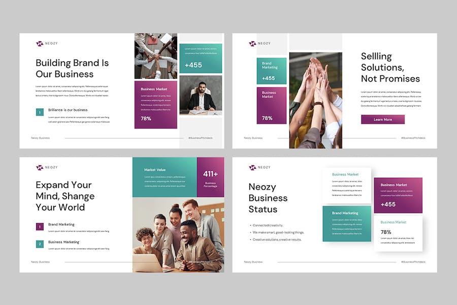 商业融资路演推介方案展示PPT模板 - PPT派