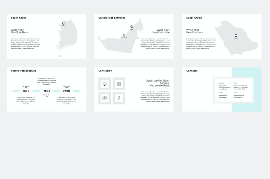 年度财务业绩报告PPT模板 - PPT派