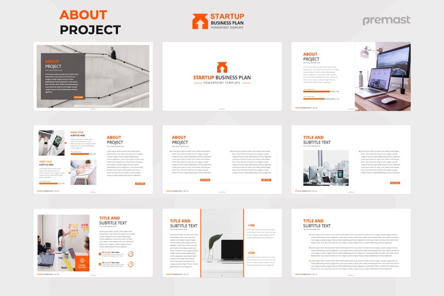 创业领域商业计划展示PPT模板 - PPT派