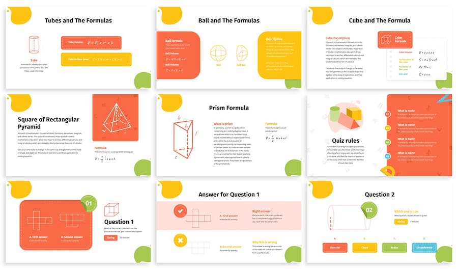 教育课程设计讲述展示知识传播方案Keynote模板 - PPT派