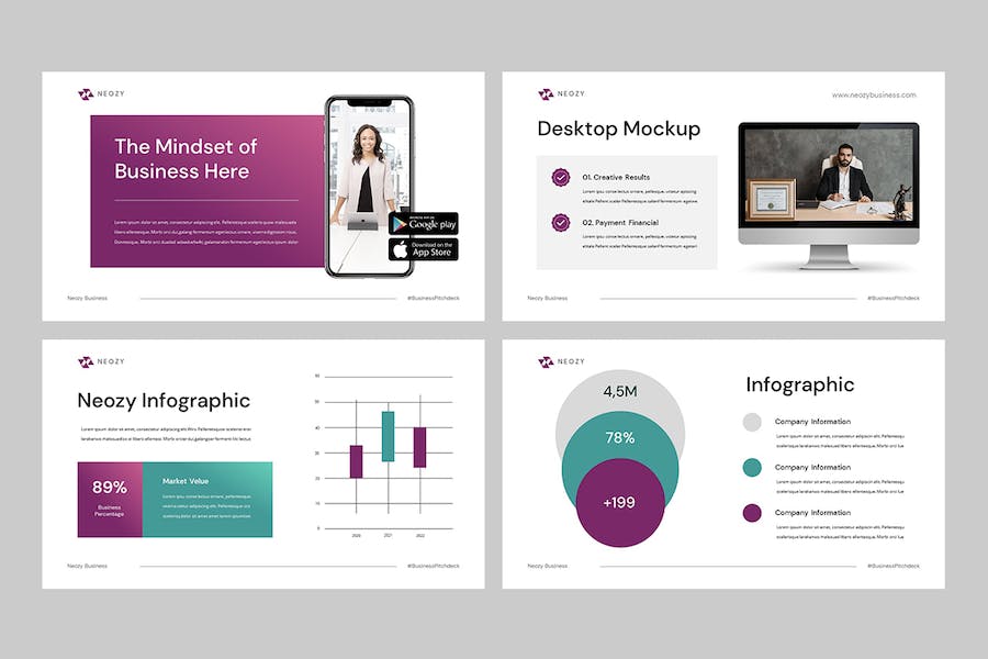 商业融资路演推介方案展示PPT模板 - PPT派
