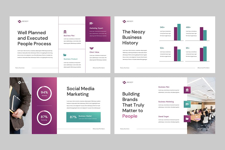 商业融资路演推介方案展示PPT模板 - PPT派