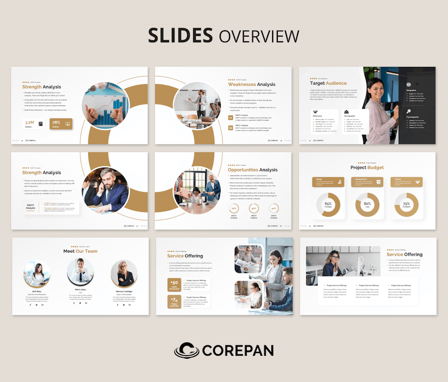 专业项目提案商务汇报PPT模板 - PPT派