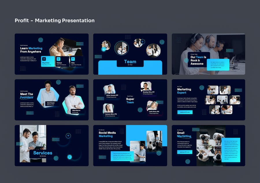 营销计划推广策略PPT模板 - PPT派