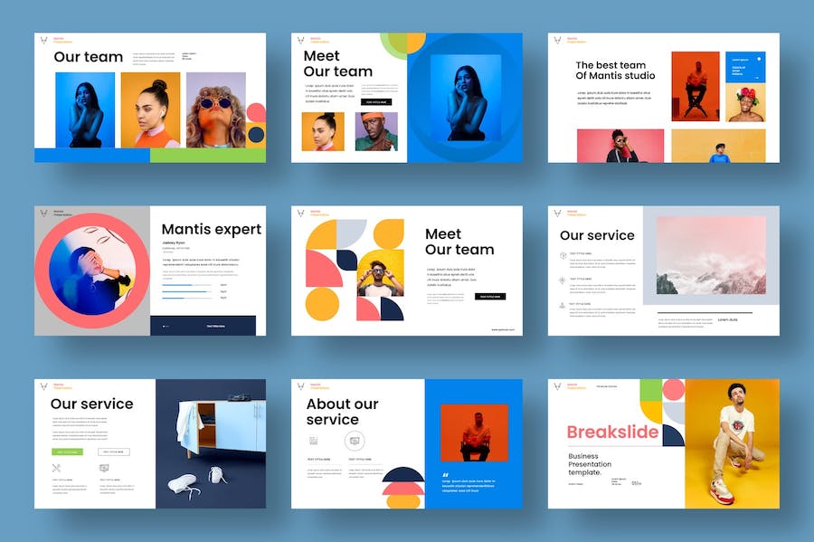 创意设计商务品牌宣传PPT模板 - PPT派