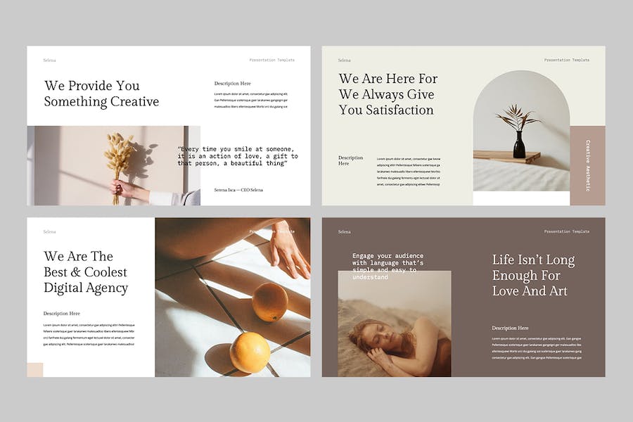 美学创意设计讲述展示Keynote模板 - PPT派