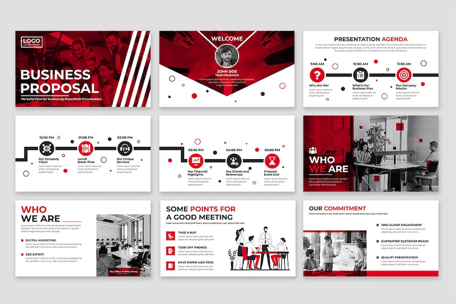 商业建议书项目提案方案PPT模板 - PPT派