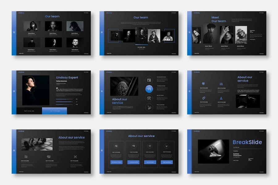 公司介绍市场分析项目规划keynote模板 - PPT派