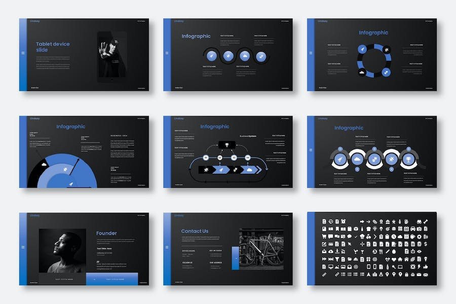 公司介绍市场分析项目规划keynote模板 - PPT派