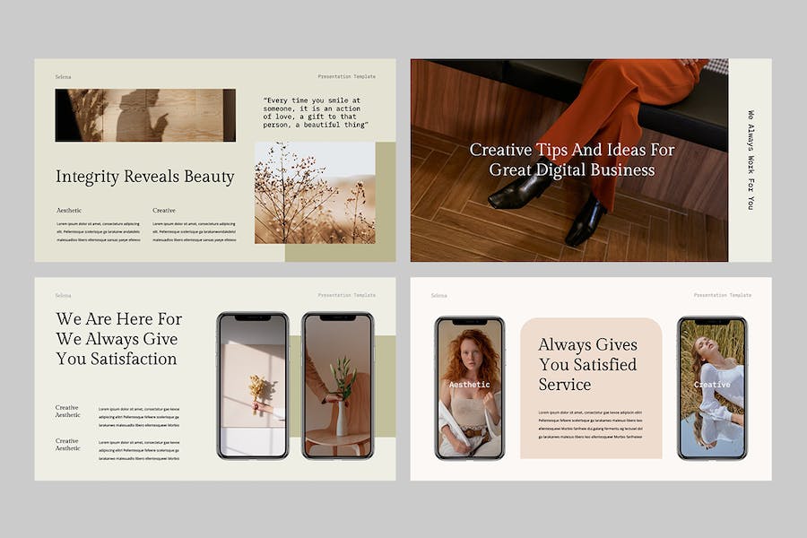 美学创意设计讲述展示Keynote模板 - PPT派