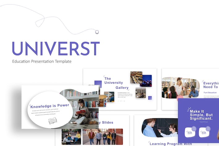 Universt-blue-creative-education-doodle-powerpoint - PPT派