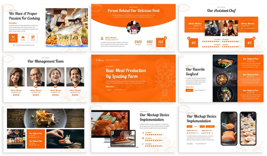 营销方案图表展示讲述Keynote模板 - PPT派