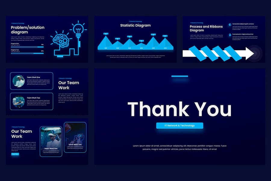 网络技术信息化应用讲述Keynote模板 - PPT派
