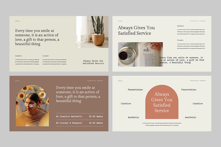 美学创意设计讲述展示Keynote模板 - PPT派