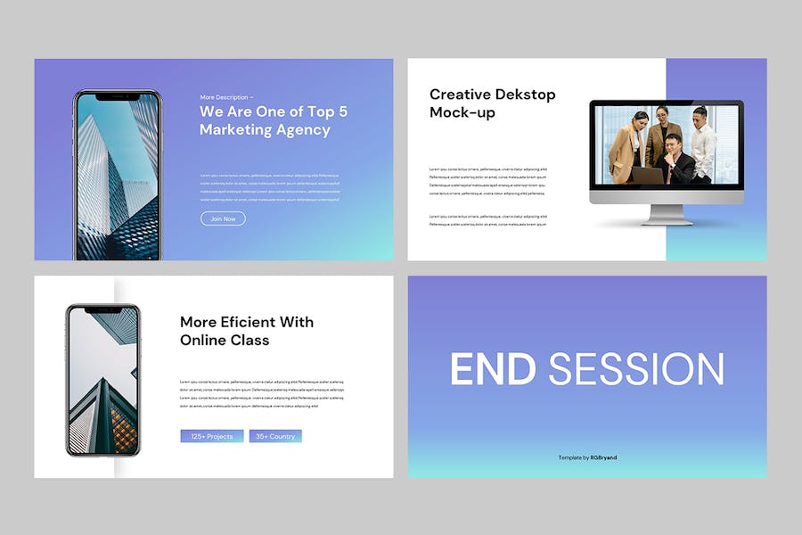 全球商务市场营销推广Keynote模板 - PPT派