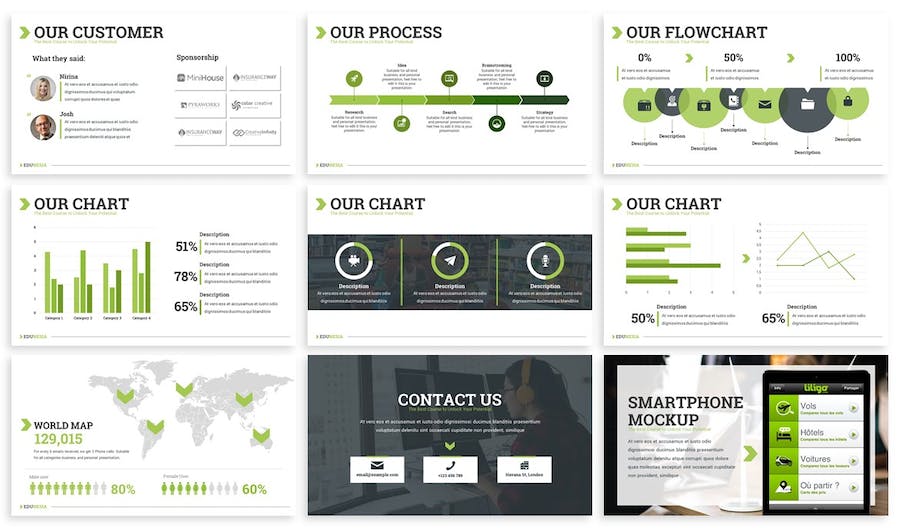 教育知识讲述展示课程教学传播Keynote模板 - PPT派