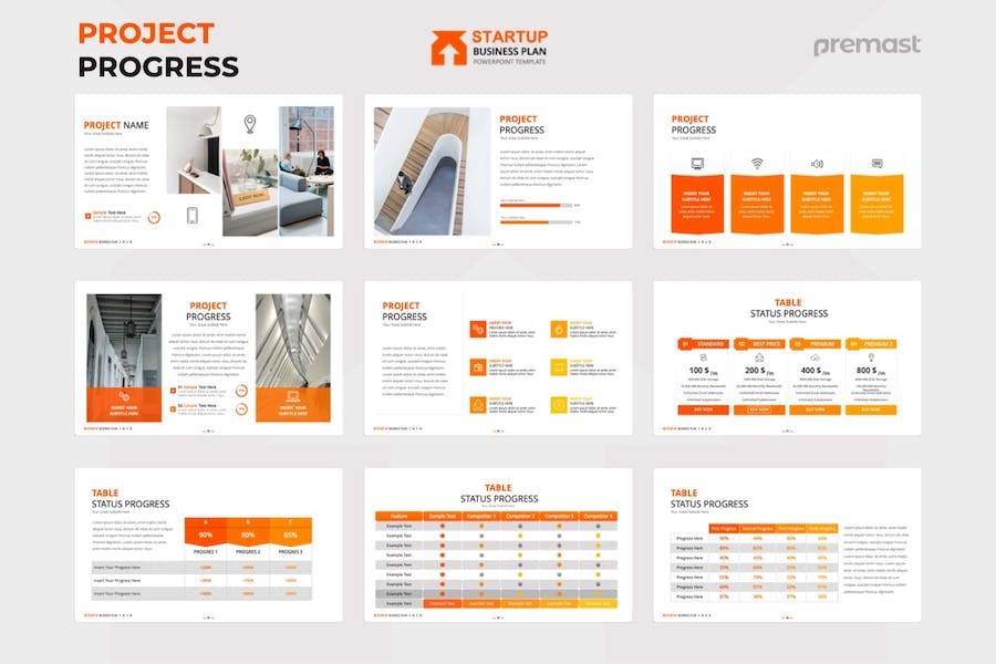 创业领域商业计划展示PPT模板 - PPT派