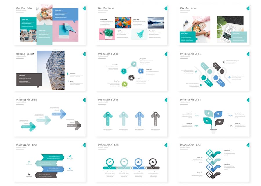 企业商务品牌营销推广宣传Keynote模板 - PPT派