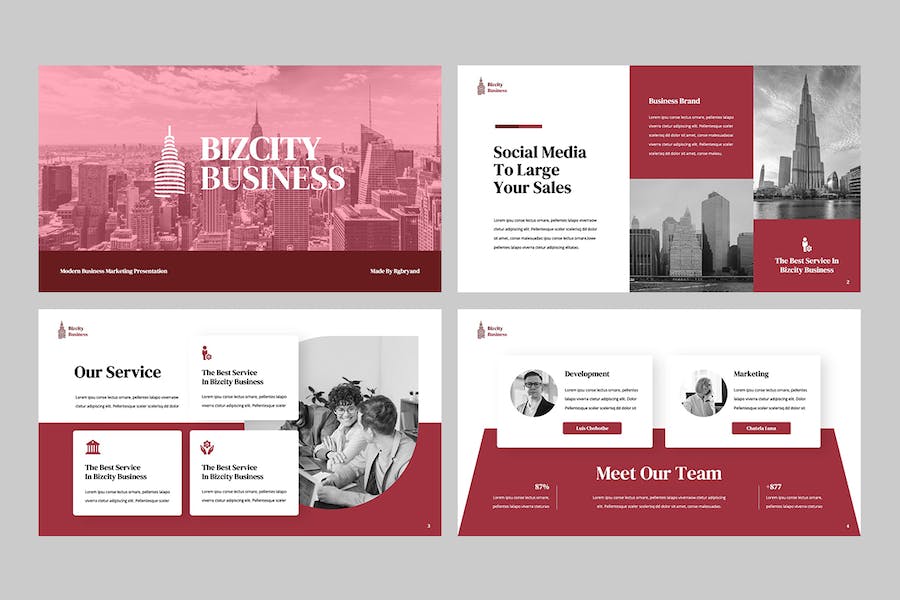 城市融资项目讲述方案Keynote模板 - PPT派