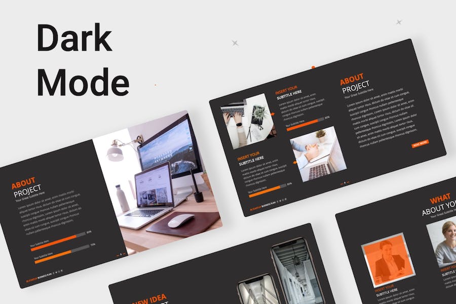 创业领域商业计划展示PPT模板 - PPT派