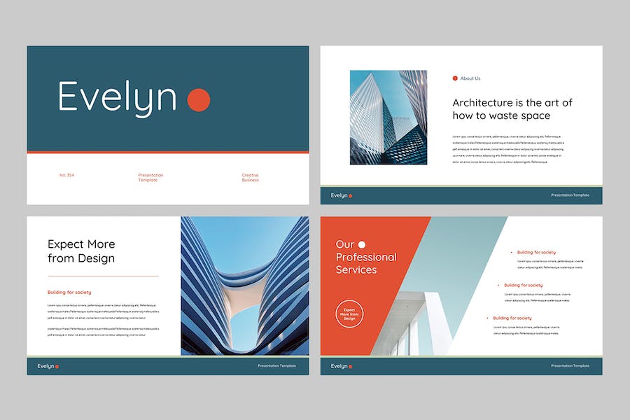 欧美建筑设计与工程商务Keynote模板 - PPT派