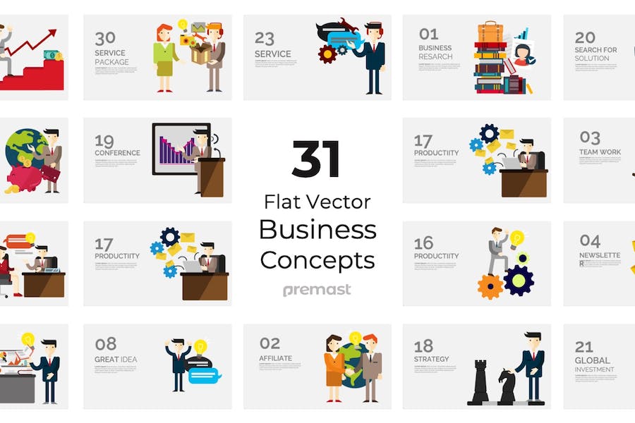 创业领域商业计划展示PPT模板 - PPT派