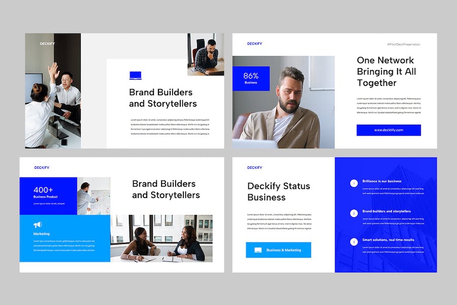 融资项目路演演讲稿讲座Keynote模板 - PPT派