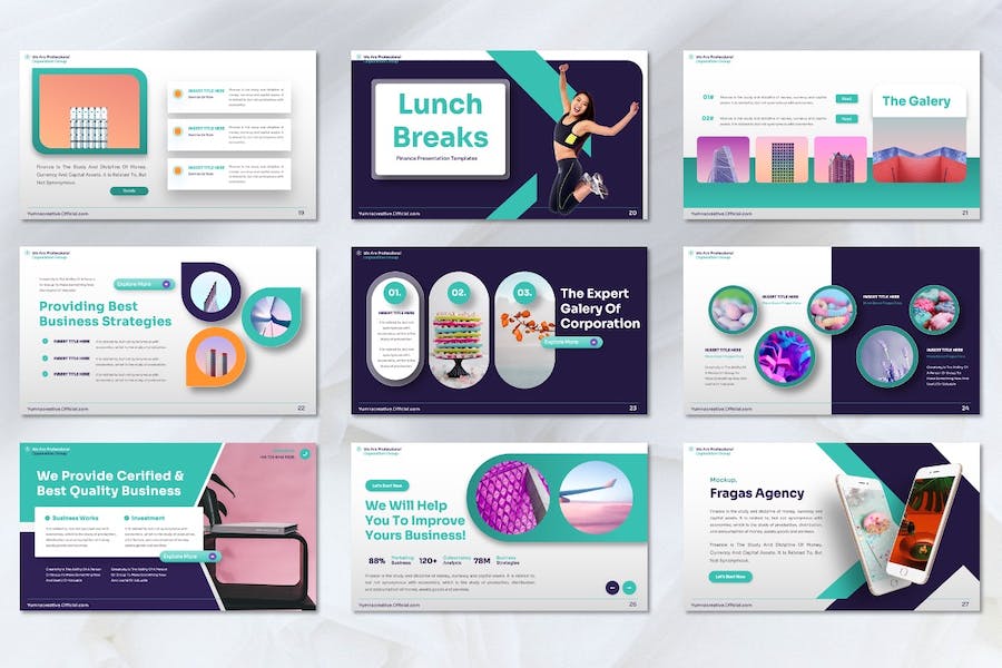 财务讲述展示融资方案推介Keynote模板 - PPT派