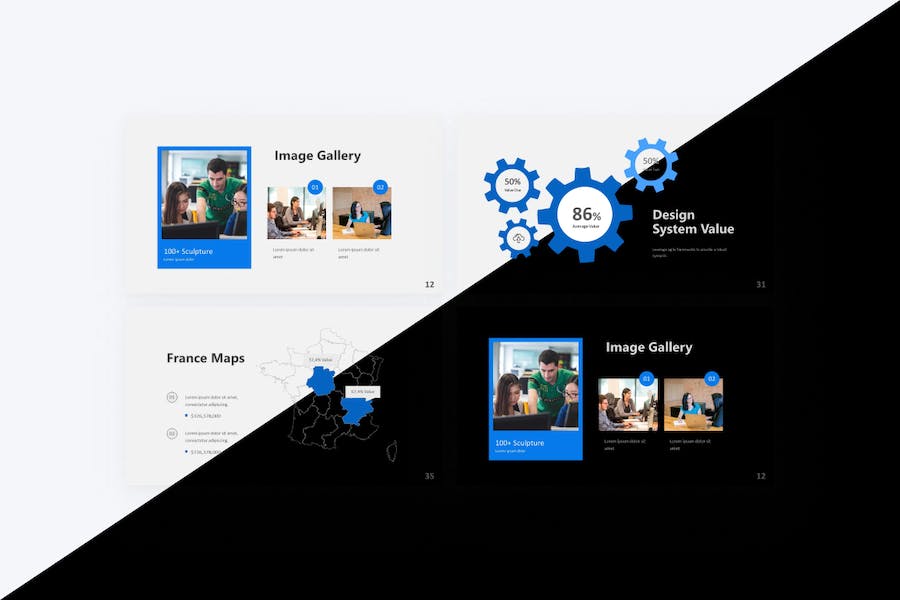 Authorization-blue-creative-business-powerpoint - PPT派