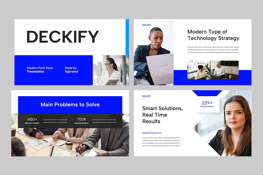 融资项目路演演讲稿讲座Keynote模板 - PPT派