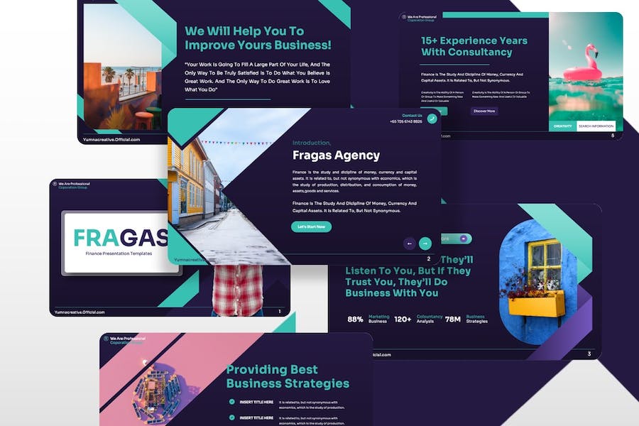 财务讲述展示融资方案推介Keynote模板 - PPT派