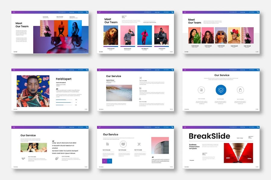 商务现代风战略规划PPT模板 - PPT派