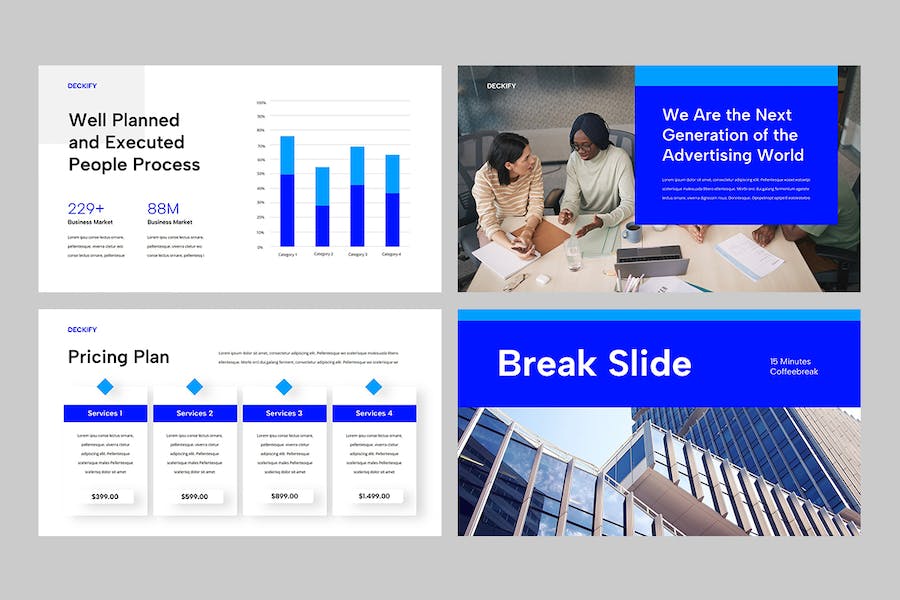 融资项目路演演讲稿讲座Keynote模板 - PPT派