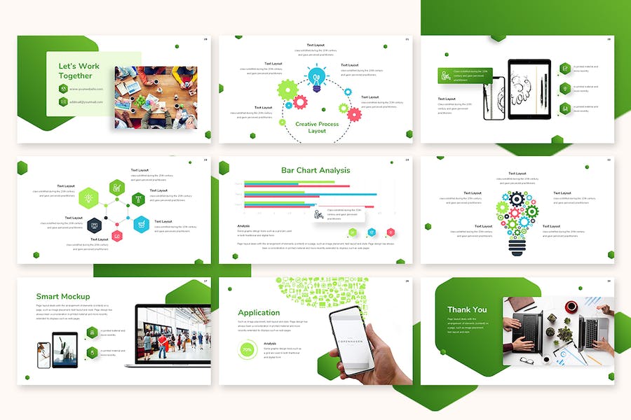 绿色环保健康主题演讲Keynote模板 - PPT派