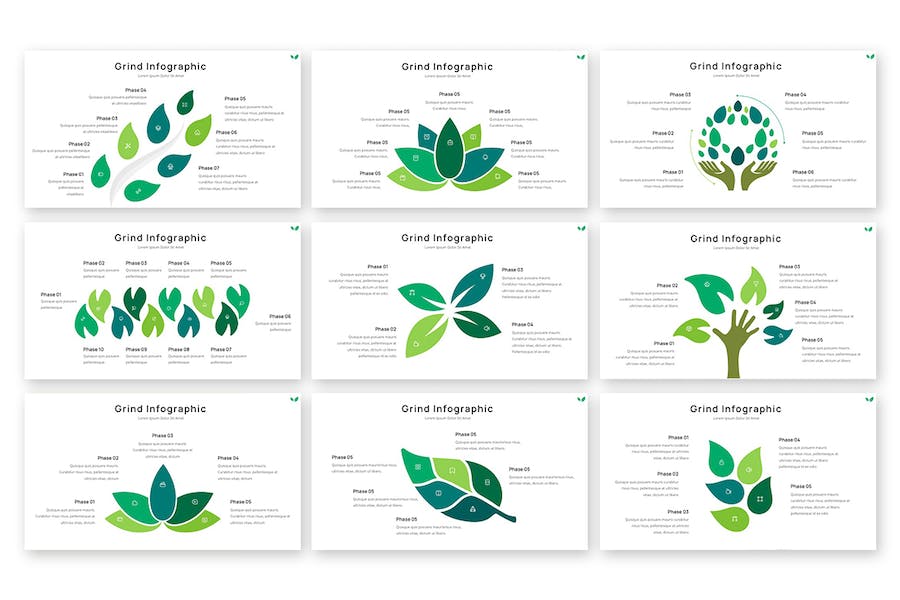 研究分析信息图形展示Keynote模板 - PPT派