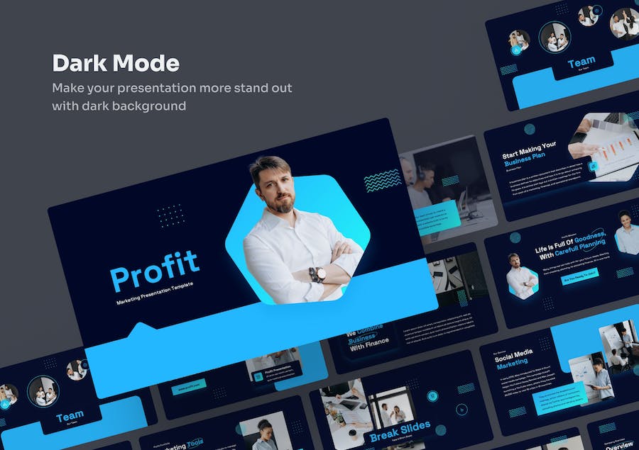 营销计划推广策略PPT模板 - PPT派