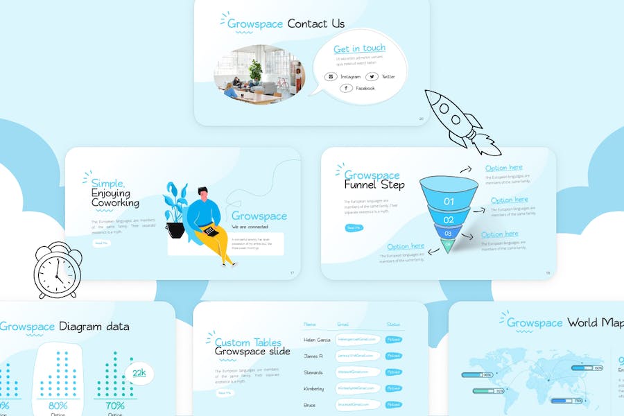 Growspace-workspace-creative-powerpoint-template - PPT派