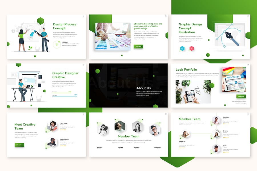 绿色环保健康主题演讲Keynote模板 - PPT派