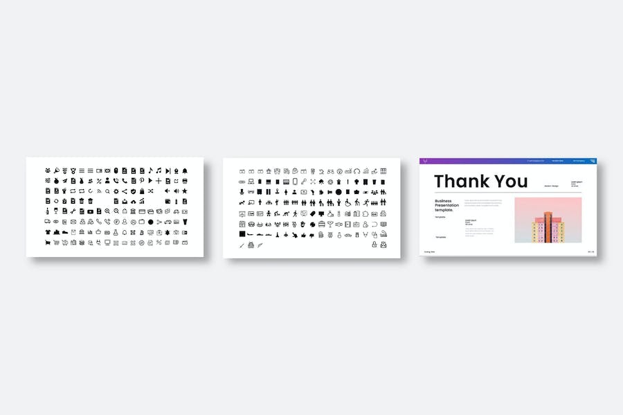 商务现代风战略规划PPT模板 - PPT派