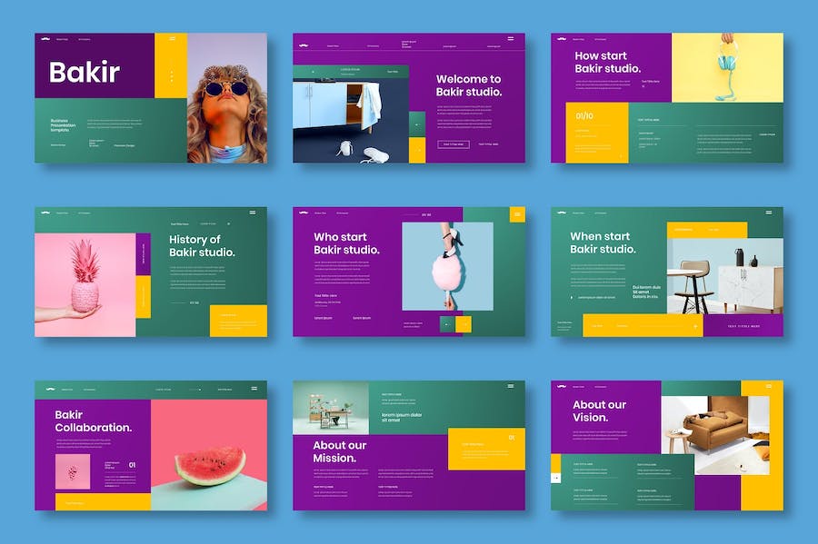 商务业务产品展示推介Keynote模板 - PPT派