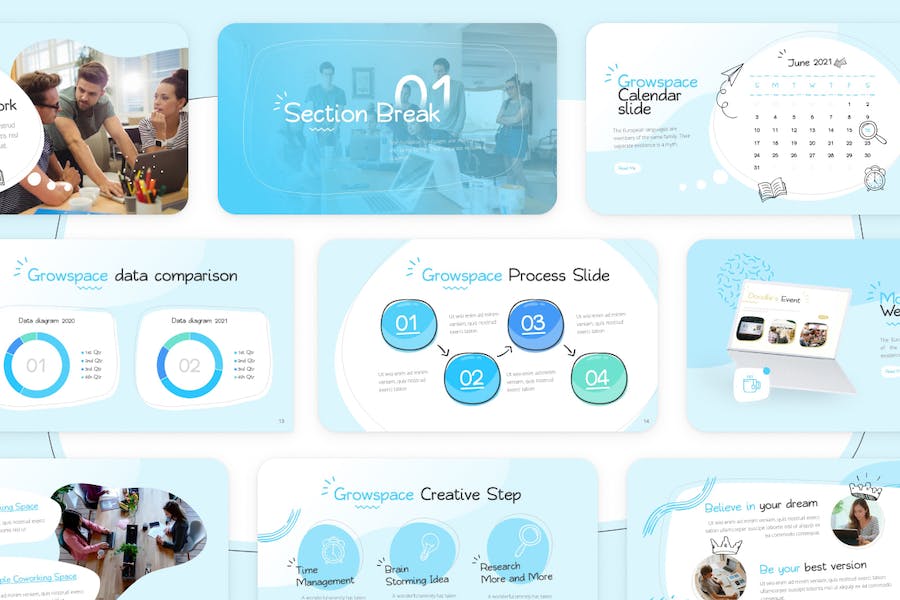 Growspace-workspace-creative-powerpoint-template - PPT派