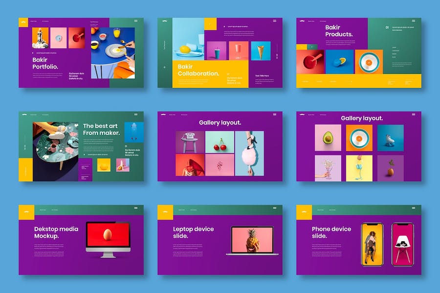 商务业务产品展示推介Keynote模板 - PPT派