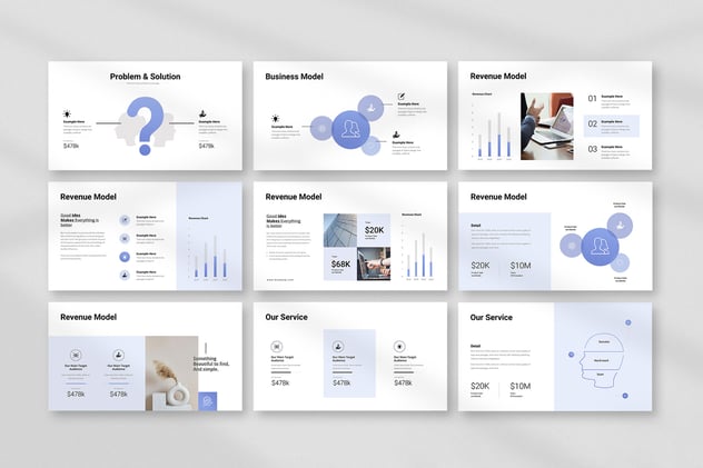 商业计划融资方案书PPT模板 - PPT派