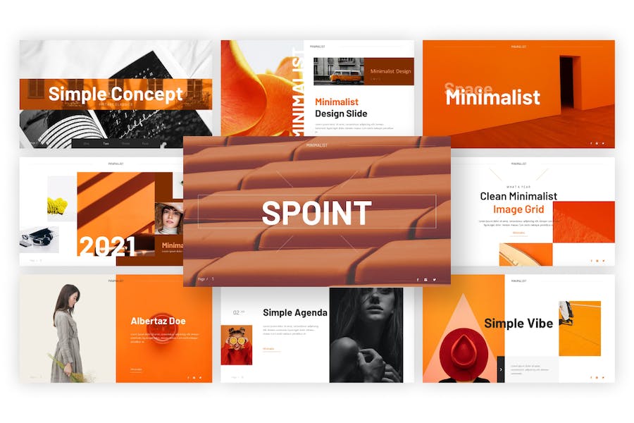 Spoint-multipurpose-minimalist-keynote-template - PPT派