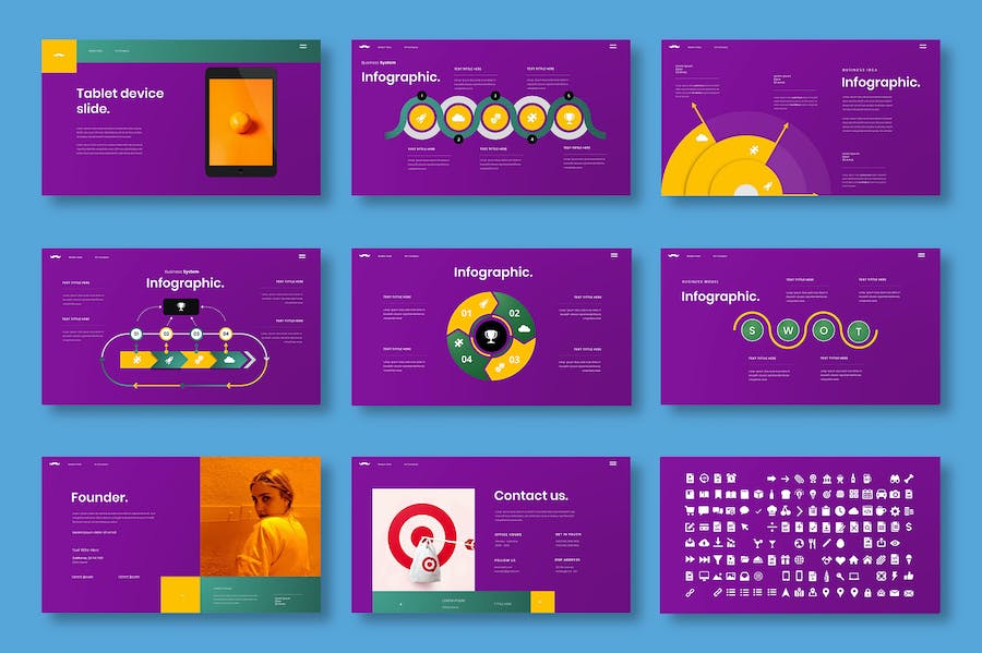 商务业务产品展示推介Keynote模板 - PPT派